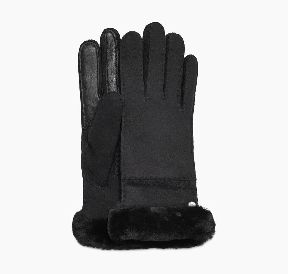 Ugg Gloves Canada - Ugg Women's Seamed Tech Black